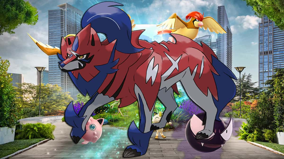 Zamazenta keeps photobombing Pokemon Go players and nobody knows why