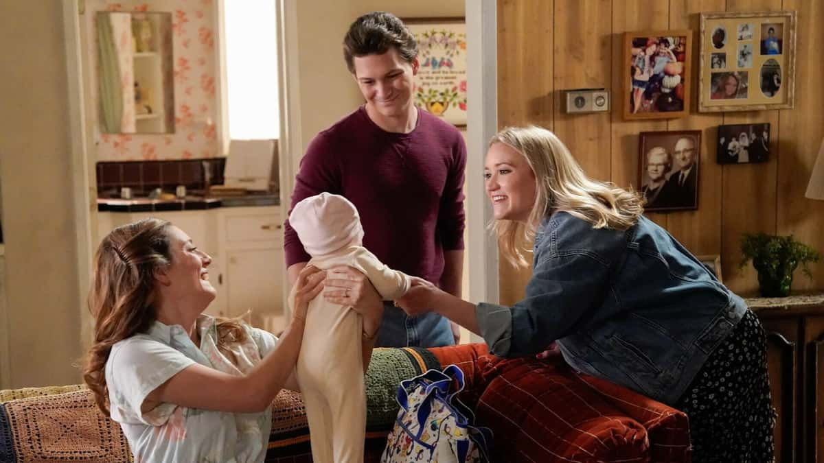 Mary, Georgie, Mandy, and Cece in Young Sheldon Season 7 Episode 11