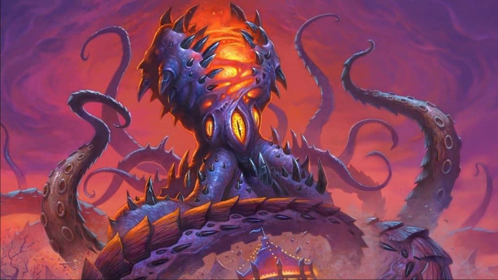 N'zoth flails wildly in WoW