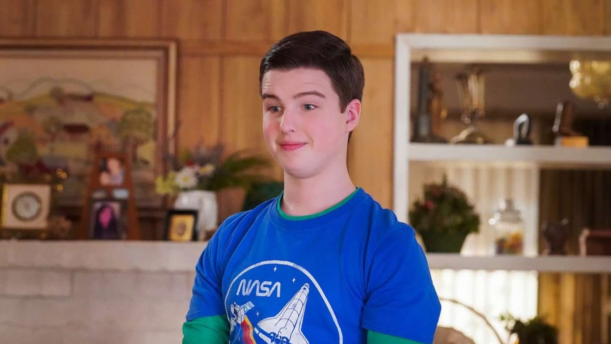 Iain Armitage as Sheldon in Young Sheldon