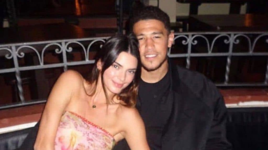 Kendall Jenner and Devin Booker in Capri, Italy in 2021.