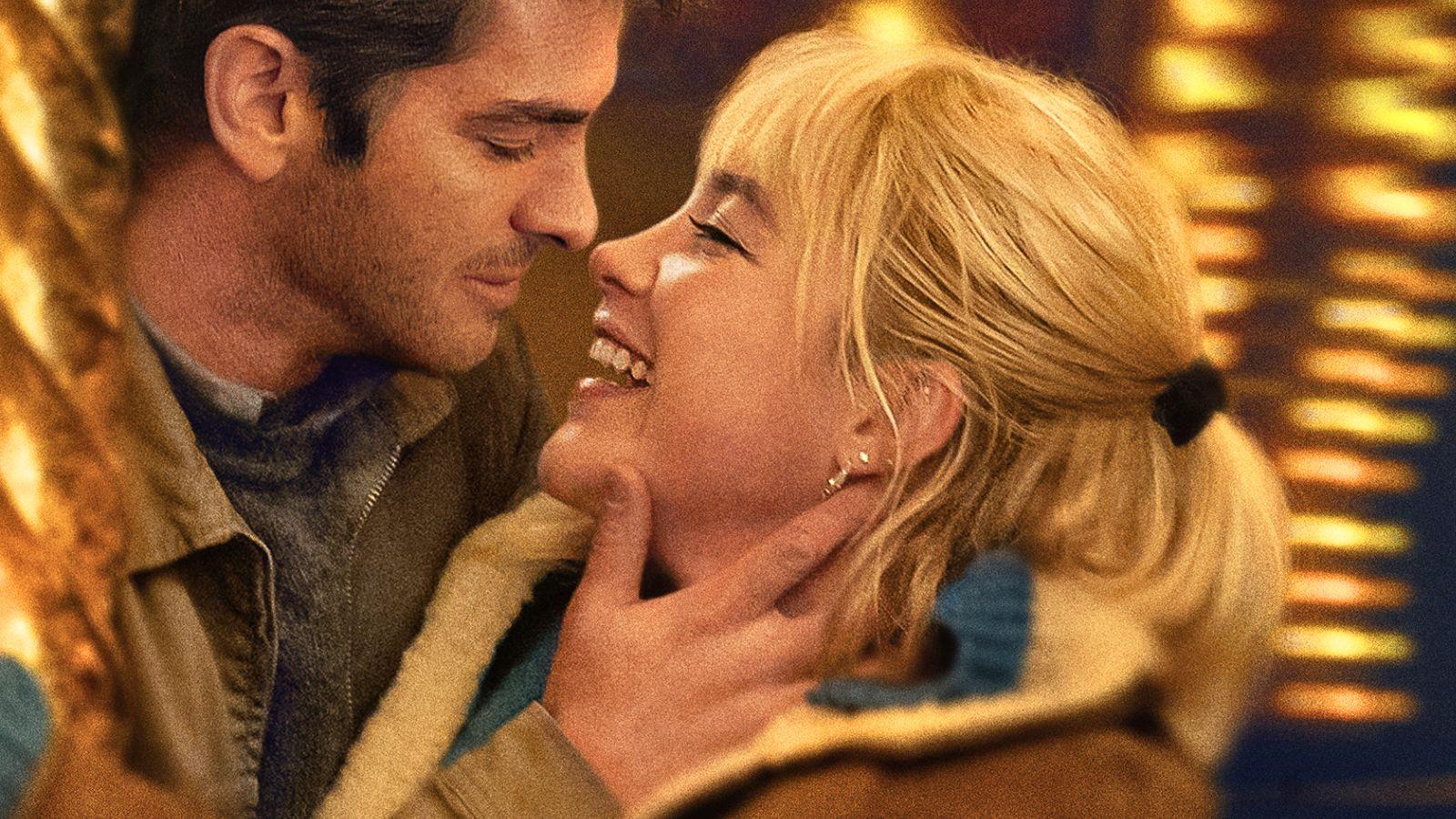 Andrew Garfield and Florence Pugh in We Live In Time.