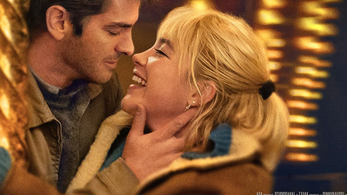 Andrew Garfield and Florence Pugh in We Live In Time.