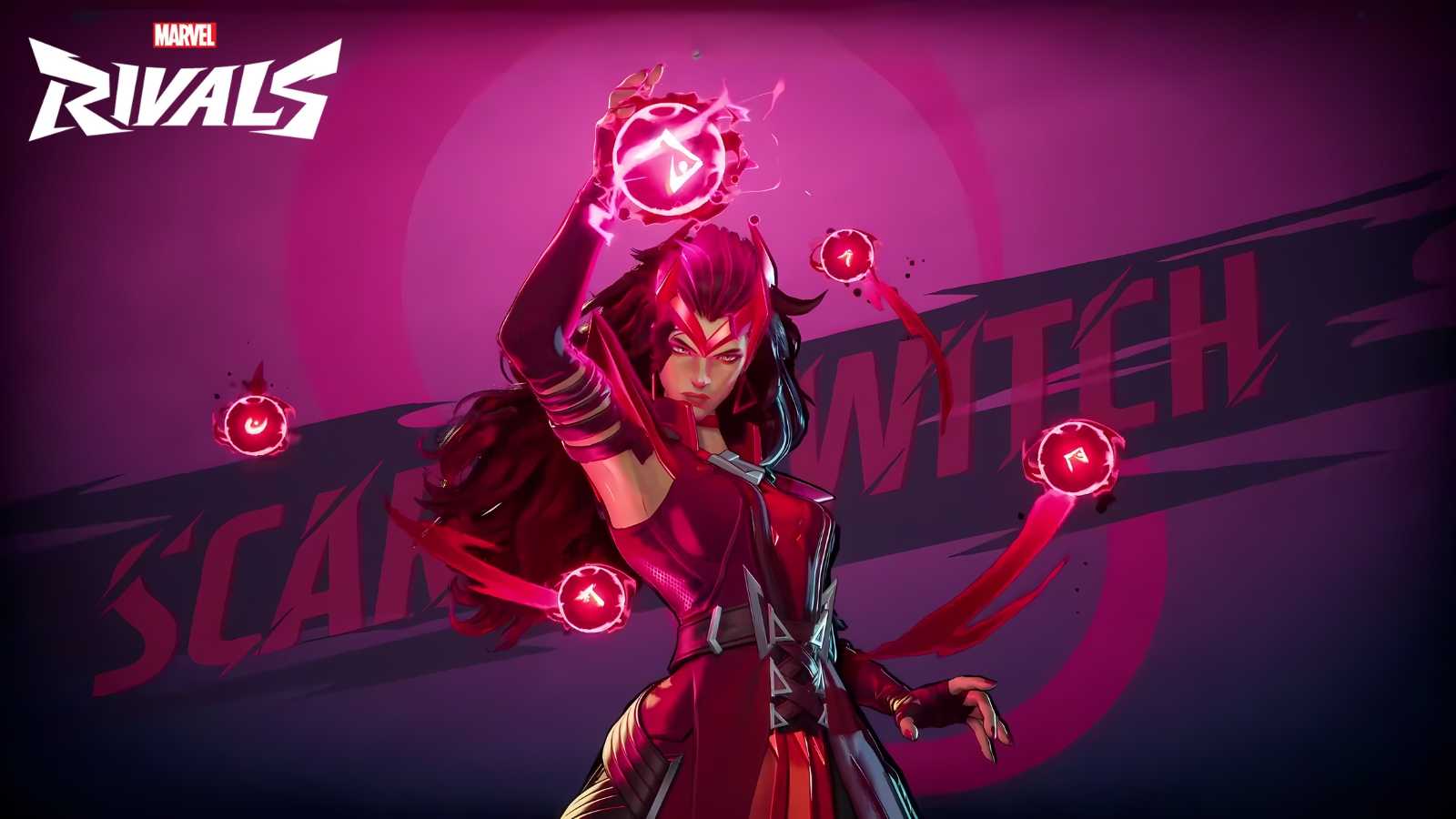 Scarlet Witch cover Marvel Rivals