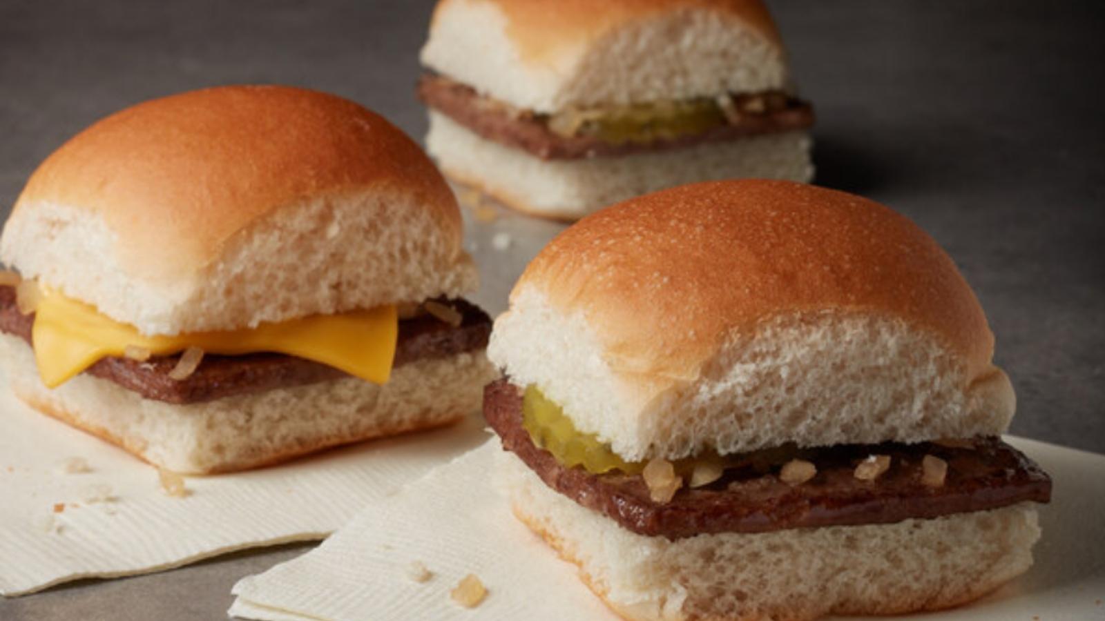 White Castle slider