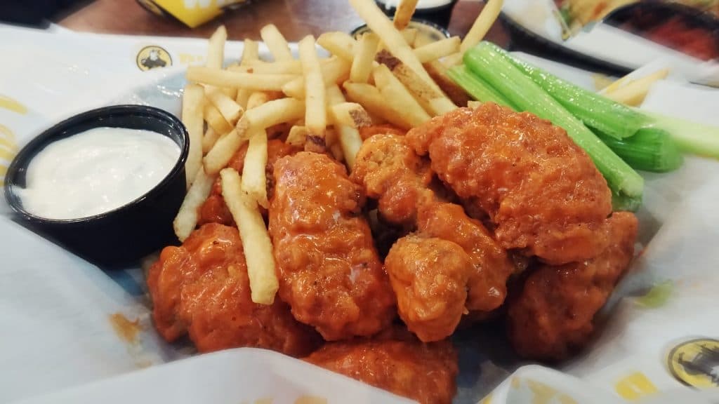 Buffalo wild wings boneless wings