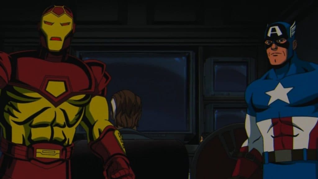 Iron Man and Captain America in X-Men '97