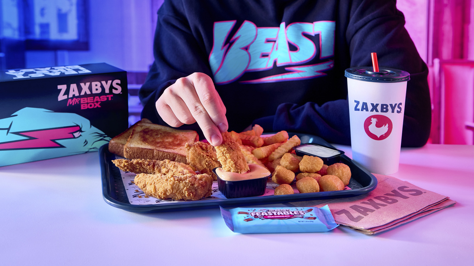 Zaxby’s Reveals MrBeast Box In First-ever Celebrity Meal - Dexerto