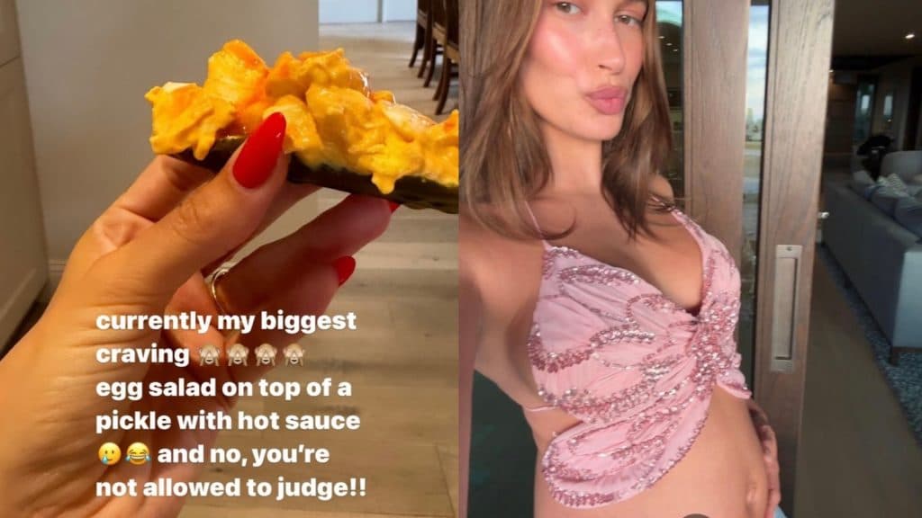 Hailey Bieber pregnancy craving