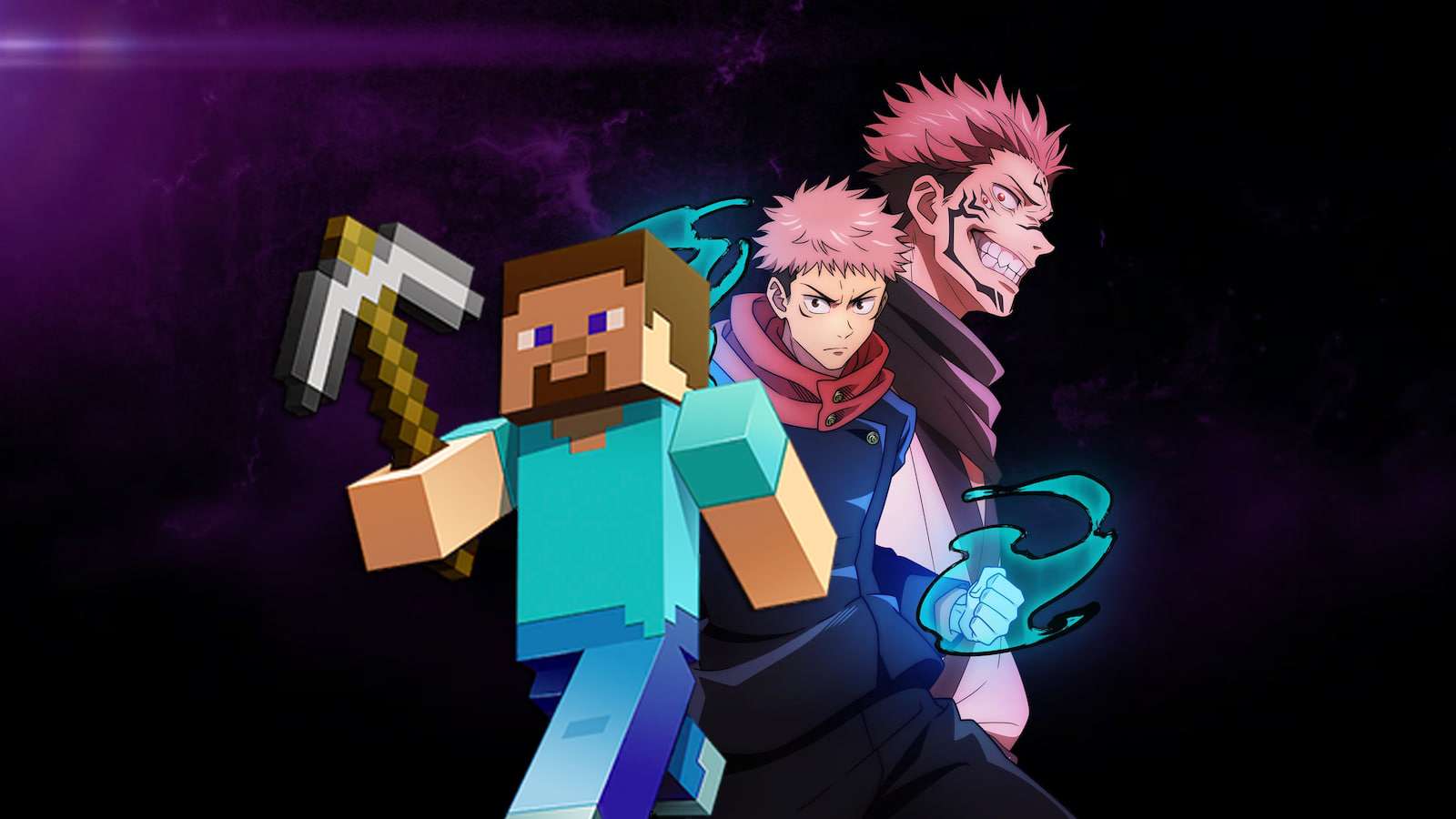 Minecraft fans convinced 15th anniversary ad hides Jujutsu Kaisen reference  - Dexerto