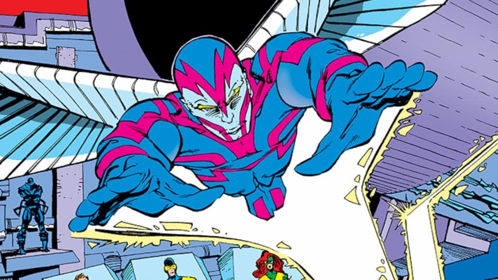 Archangel from Marvel X-Men comics