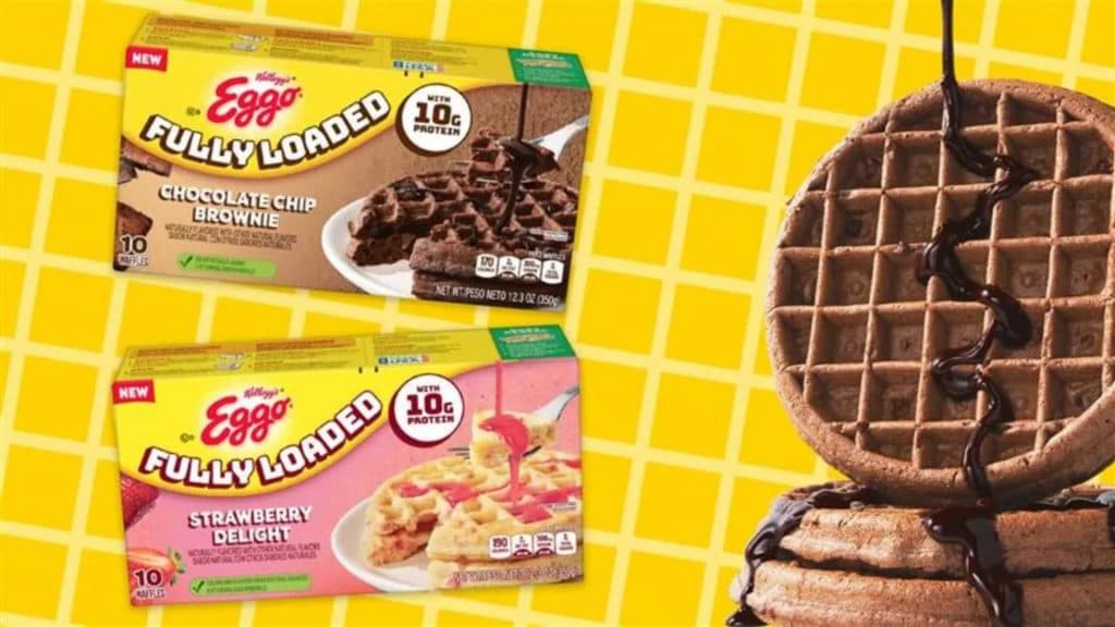 New eggo fully loaded waffles.