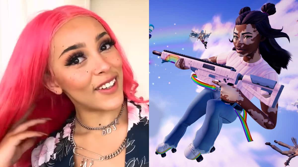 Doja Cat deletes Fortnite post slamming DahjaCat’s skin likeness after ...