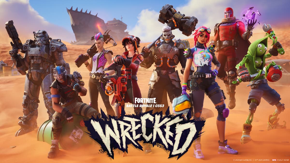 Fortnite Wrecked Chapter 5 Season 3 Battle Pass