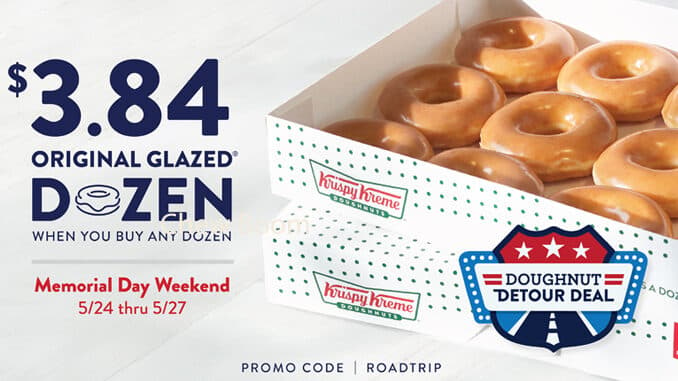 Krispy Kreme donut deal