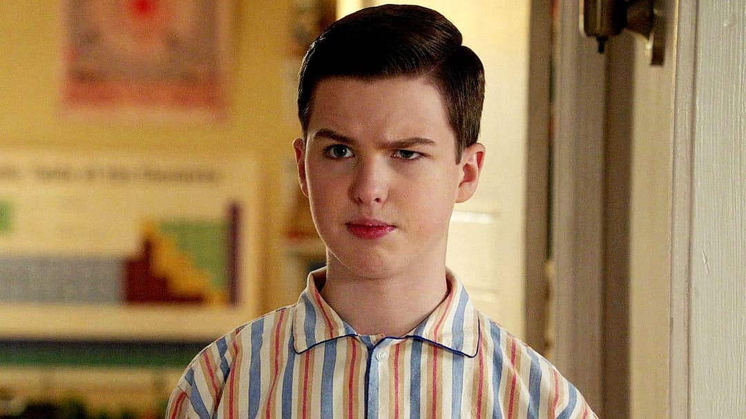 The star of young Sheldon appears on the set of the Georgie & Mandy spinoff – but he is not there