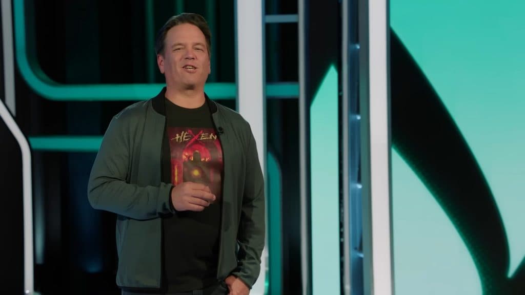 Phil Spencer presenting at an Xbox showcase