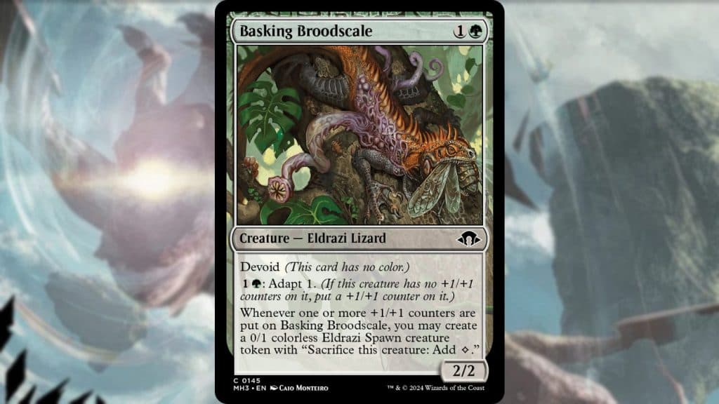 MTG Eldrazi basking broodscale