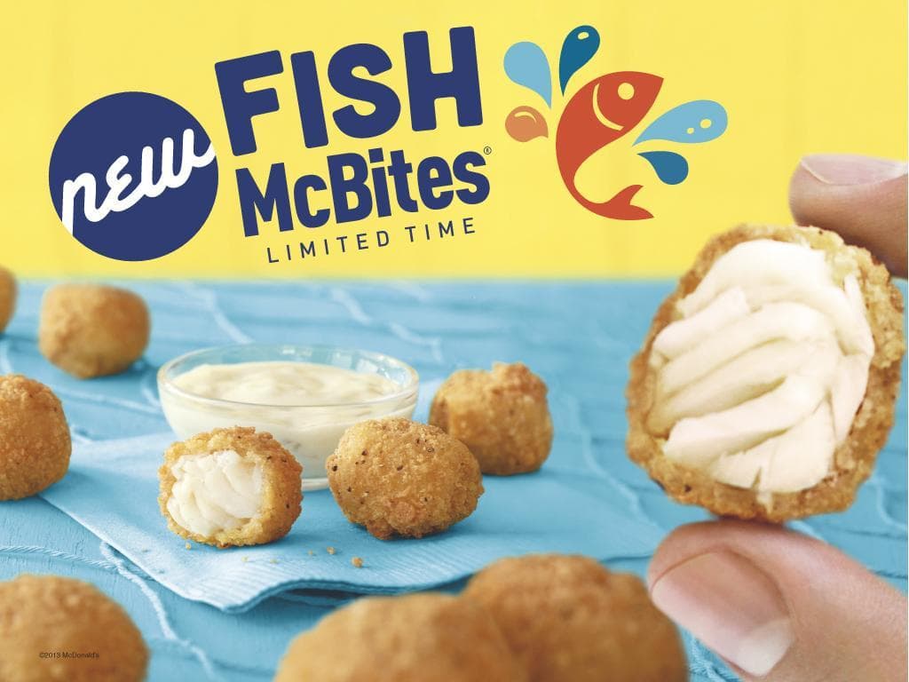 McDonald's fish mcbites