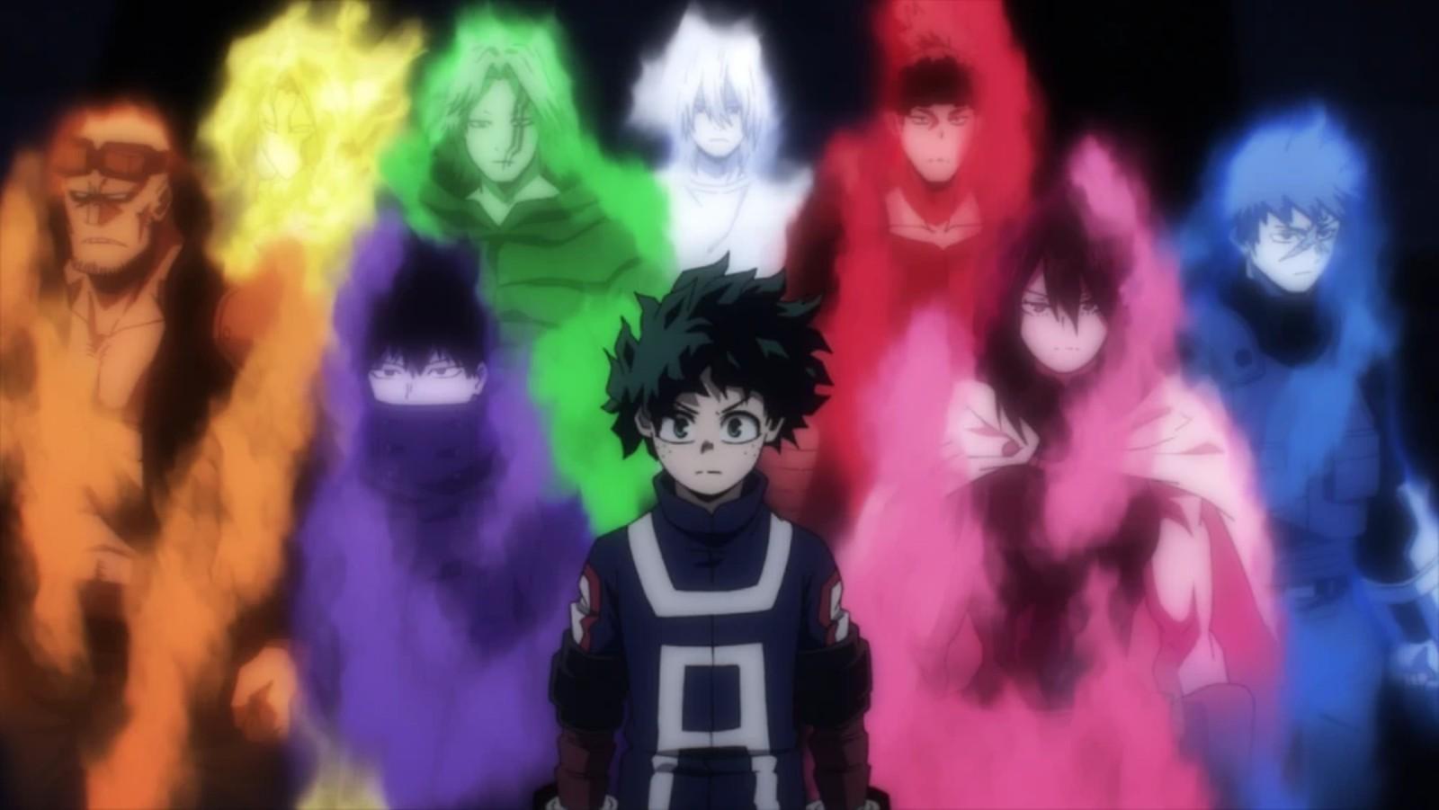 Deku with past One For All users