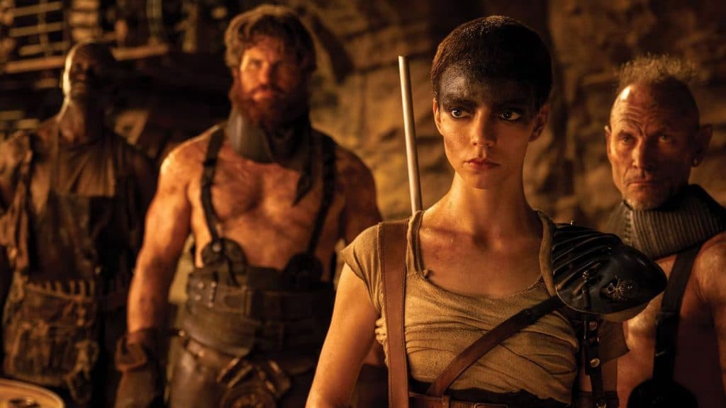 Furiosa end shaved head image