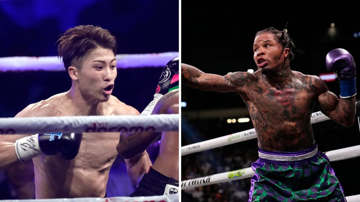 Naoya Inoue (L) and Gervonta Davis (R)