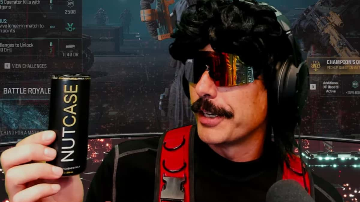 dr disrespect tries ninja's nutcase