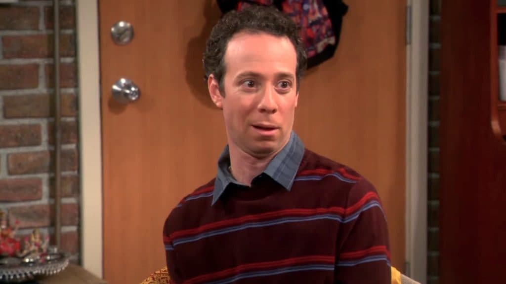 Stuart in The Big Bang Theory