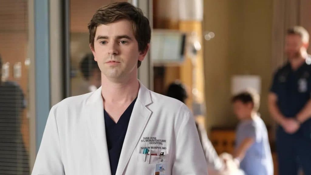 Freddie Highmore in The Good Doctor