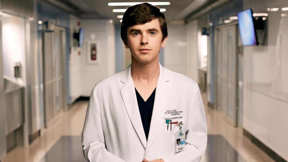 Freddie Highmore in The Good Doctor