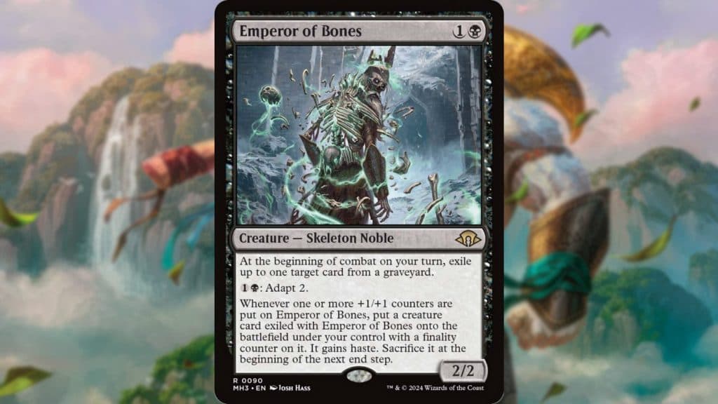 Modern Horizons 3 Emperor of Bones card