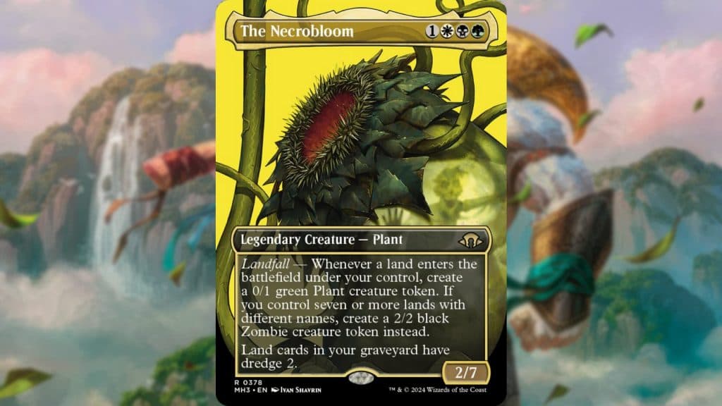 Modern Horizons 3 The Necrobloom card