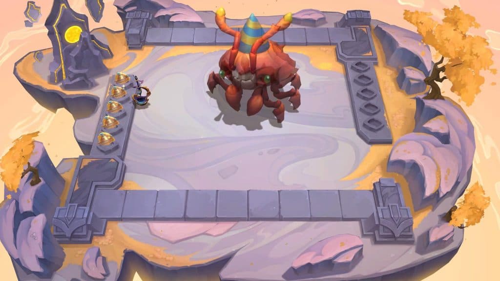 Party Crab in TFT's Anniversary Event
