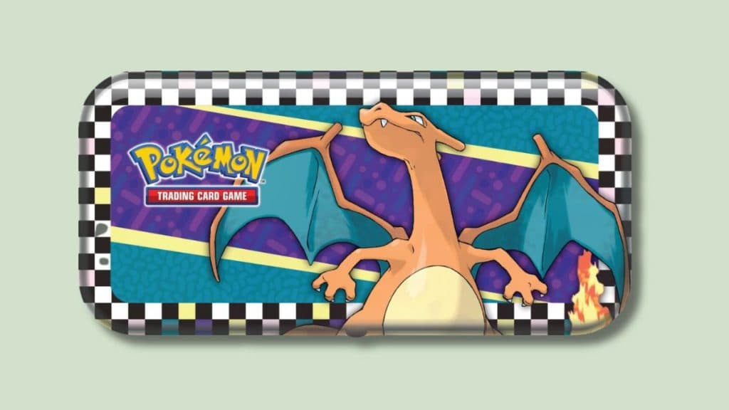 Pokemon TCG Pencil Case Tin.