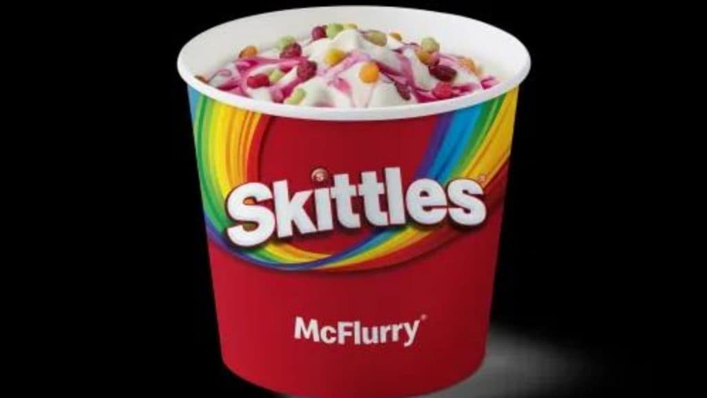 skittles mcflurry