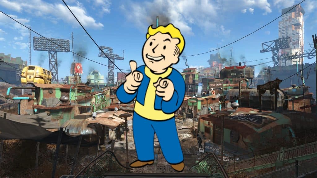 Fallout 4 vault boy diamond city charisma point