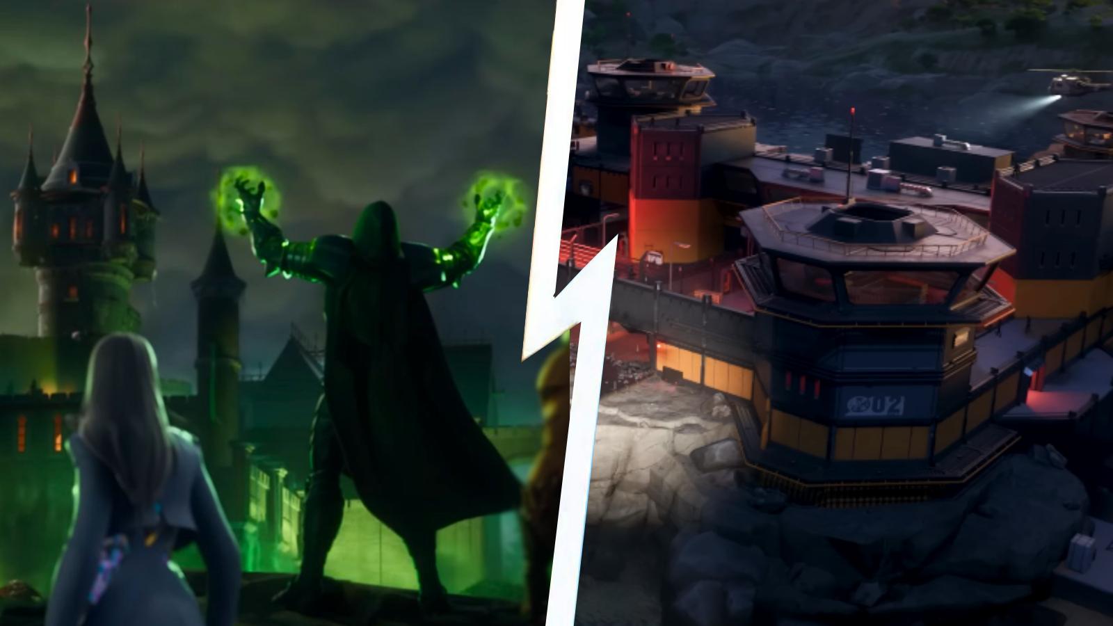 Fortnite Chapter 5 Season 4 map locations.