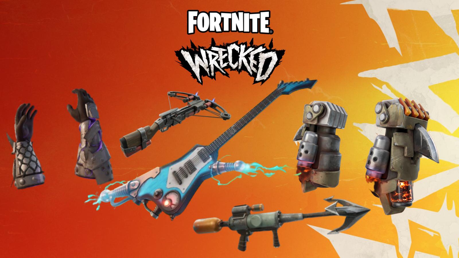 Fortnite vaulted and unvaulted weapons in Chapter 5 Season 3.