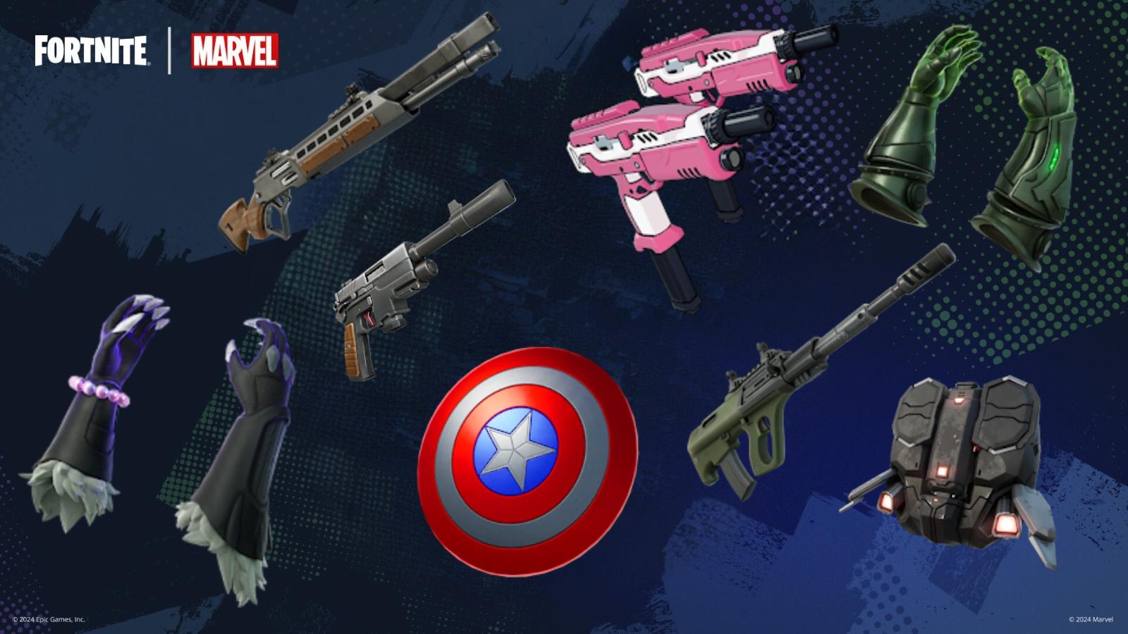 All weapons in Fortnite Chapter 5 Season 4