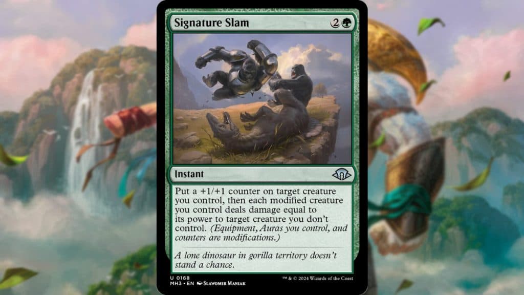 MTG Modern Horizons 3 Signature Slam card