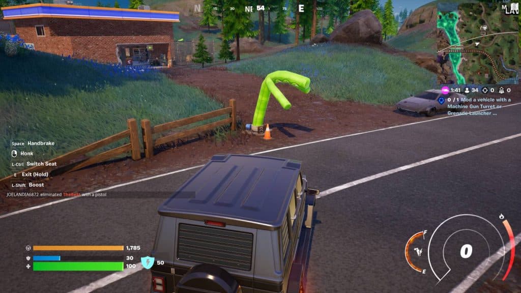 Fortnite Slurp Cactus in-game