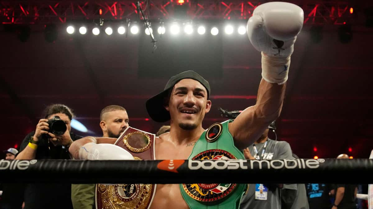 WBO super-lightweight world champion Teofimo Lopez