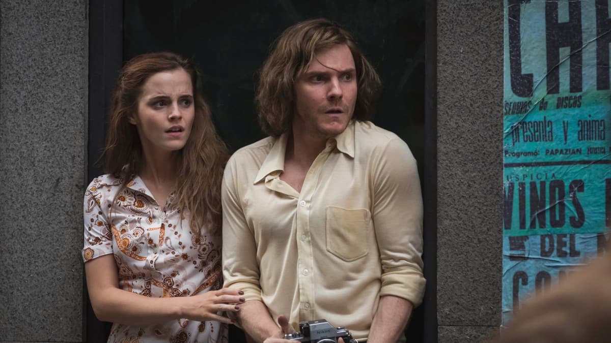 Emma Watson and Daniel Bruhl in Colonia.