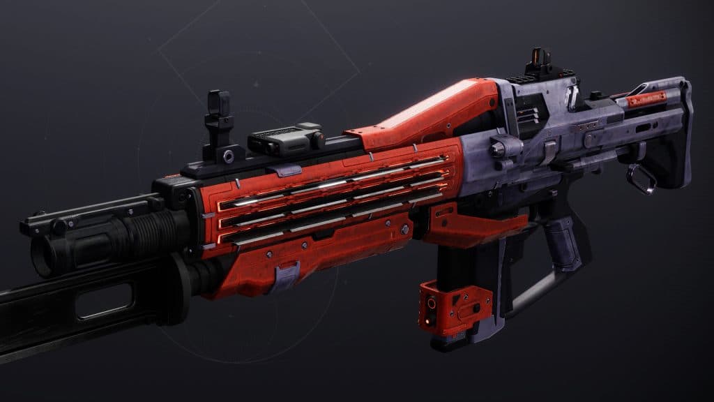 Red Death Reformed Exotic Pulse Rifle in Destiny 2