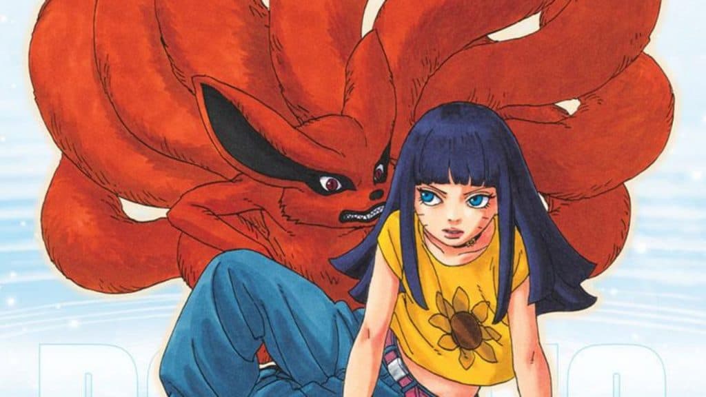 Himawari Uzumaki and Kurama