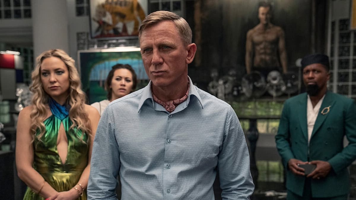 Daniel Craig as Benoit Blanc in Knives Out: Glass Onion