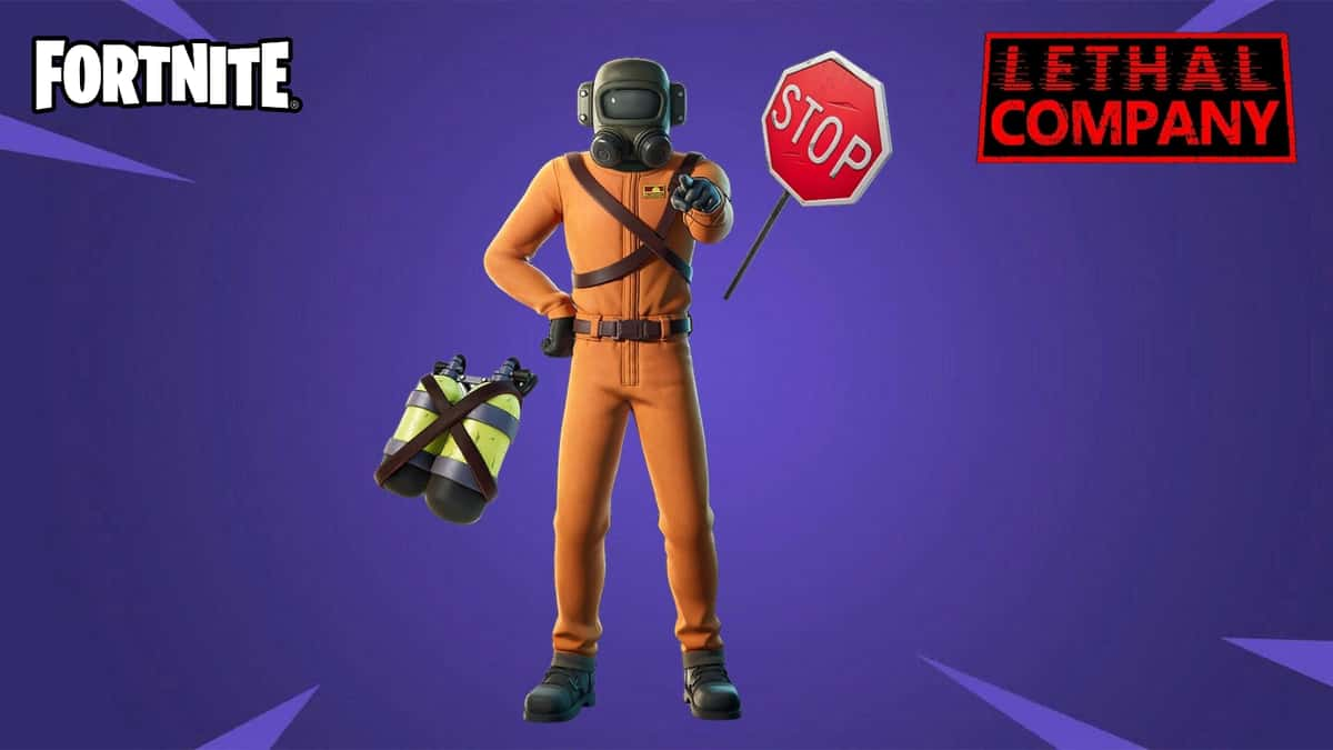 Lethal Company skin in Fortnite