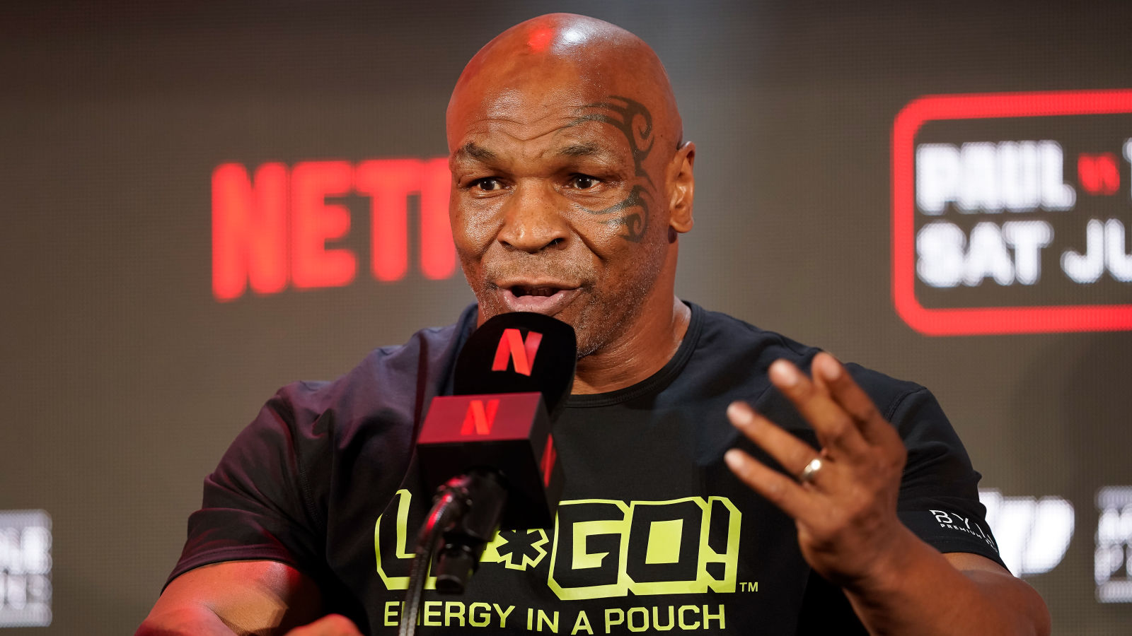 Mike Tyson diz que está pronto para “morrer no ringue” e desafia Jake Paul a dar tudo de si