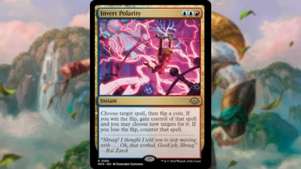 Modern Horizons 3 Invert Polarity coin flip counterspell