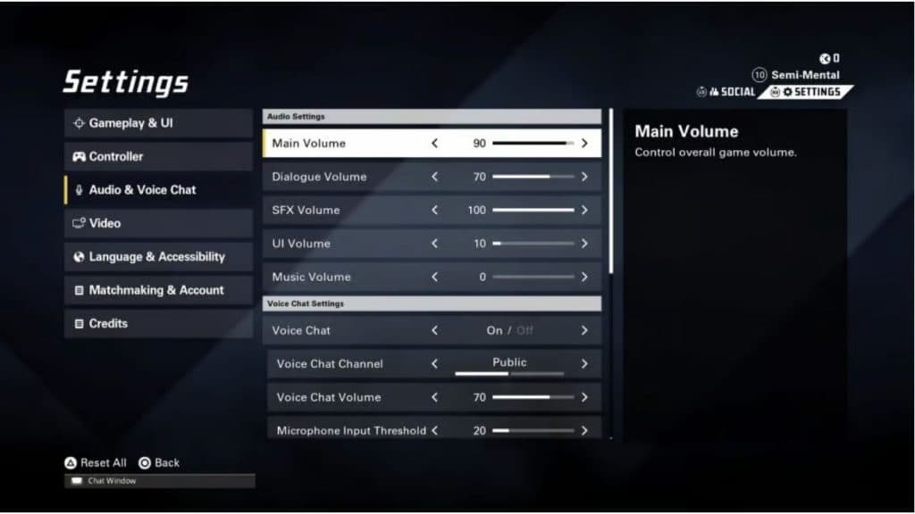 XDefiant audio settings still image